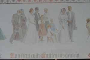 Kirche Beinwil Wandbild