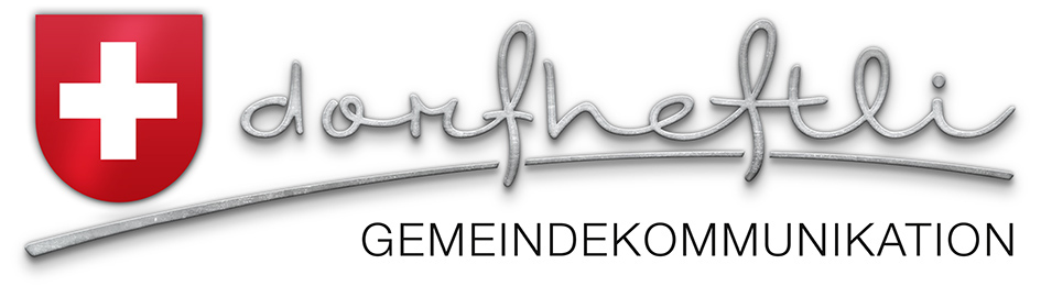 metallogo dorfheftli gemeindekommunikation